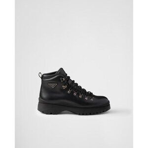 Prada Brixxen Lace Up Ankle Boots 8 Men
